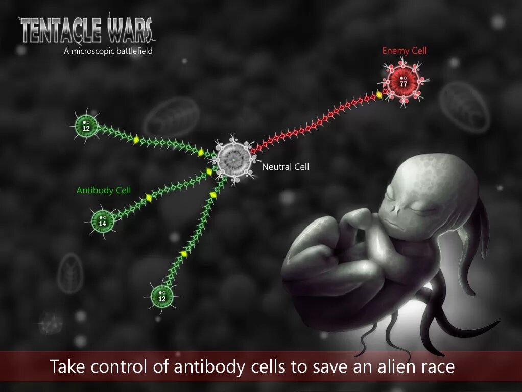 Стань спасителем целого вида инопланетных существ с Tentacle Wars на Android